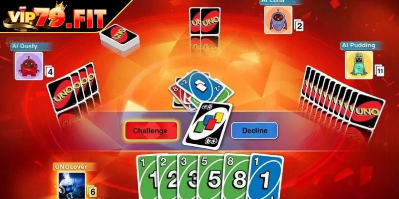 Luật cơ bản trong cách đánh bài Uno VIP79