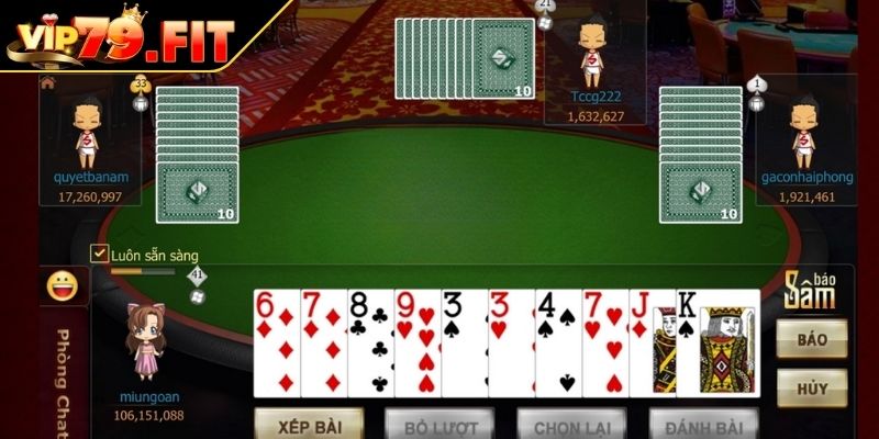 Cách Chơi Sâm Lốc Chi Tiết Cho Người Mới Tại Cổng Game VIP79 4 Khả năng chặt 2