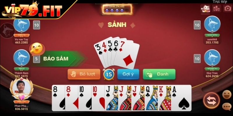 Cách Đánh Sâm Lốc Bịp Và Thủ Thuật Thường Dùng Từ VIP79 4 Đọc thói quen đối thủ
