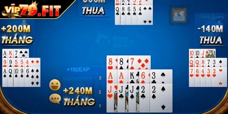 Cách Tính Chi Bài Binh Chuẩn Xác Và Chi Tiết Nhất Từ VIP79 3 Các trường hợp thắng trong cách tính chi bài Binh