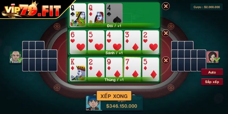 Cách Tính Chi Bài Binh Chuẩn Xác Và Chi Tiết Nhất Từ VIP79 2 Chi trong game bài Binh