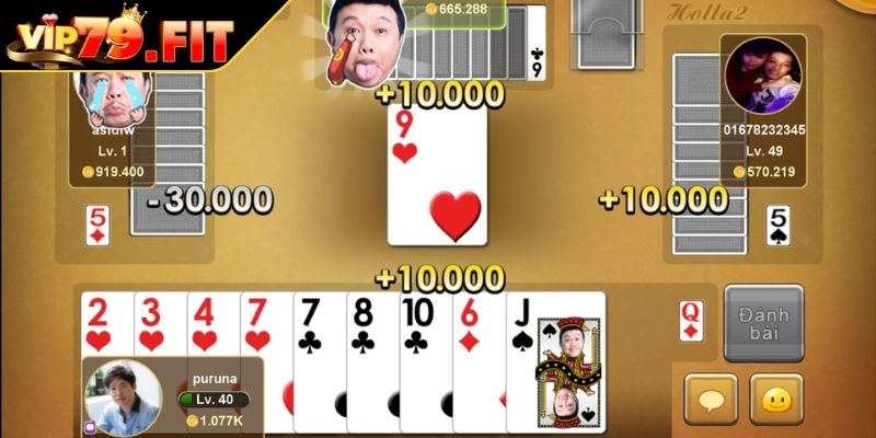 Chơi Phỏm Online VIP79 - Trải Nghiệm Hấp Dẫn Thời Công Nghệ 3 Chơi Phỏm online khi hạ bài