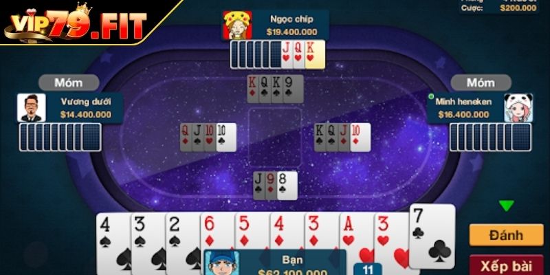 Tận dụng khoảng trống trong game xếp bài