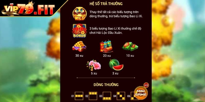 Khang Khang Nghênh Xuân VIP79 Rước Lộc Phát Tài Đỉnh Cao 3 Các lối chơi đặc sắc trong Khang Khang Nghênh Xuân