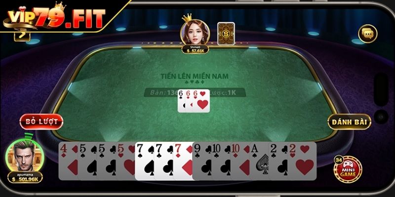 Tiến Lên Miền Nam VIP79 - Hướng Dẫn Luật Và Chiến Thuật 4 Đánh lạc hướng đối thủ